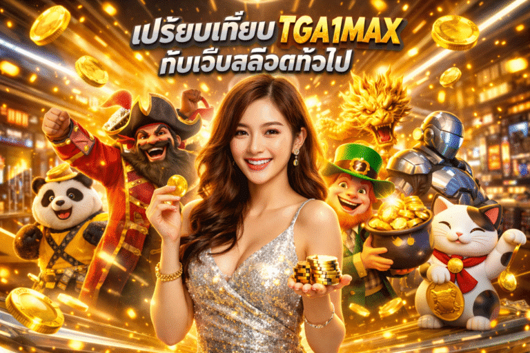 เปรียบเทียบ TGA1MAX กับเว็บสล็อตทั่วไป