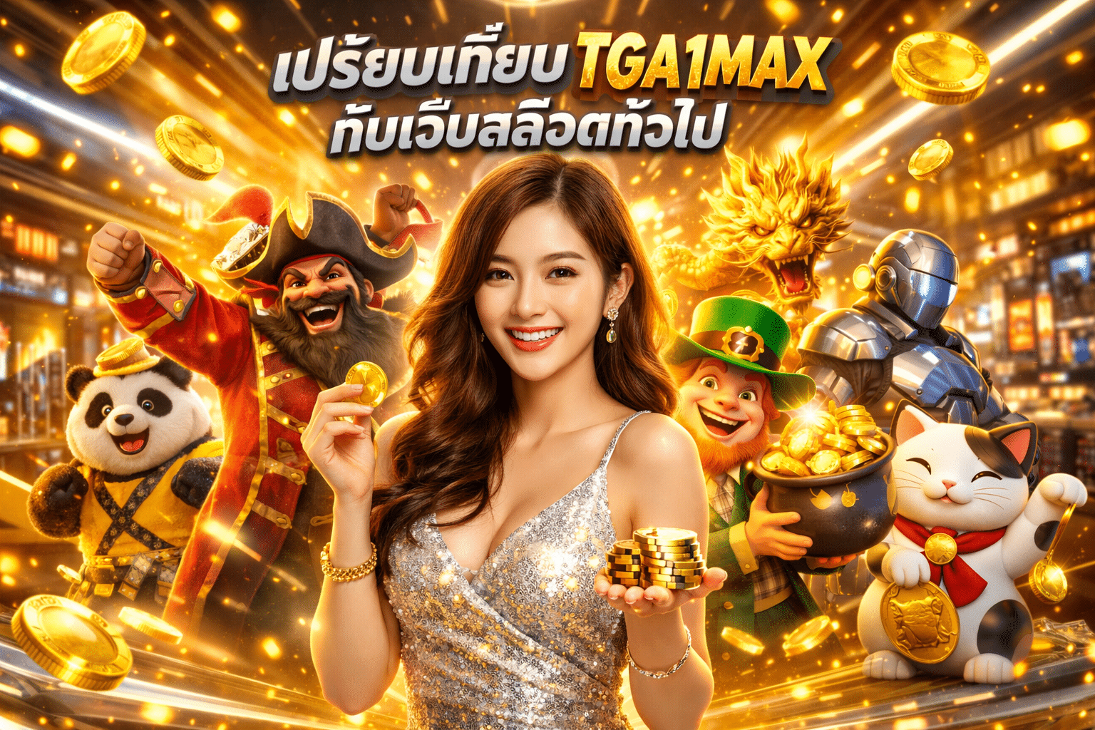 เปรียบเทียบ TGA1MAX กับเว็บสล็อตทั่วไป