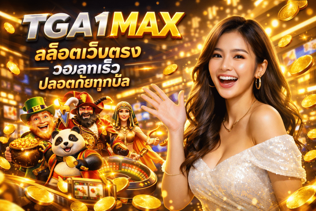TGA1MAX สล็อตเว็บตรง วอเลทเร็ว ปลอดภัยทุกบิล